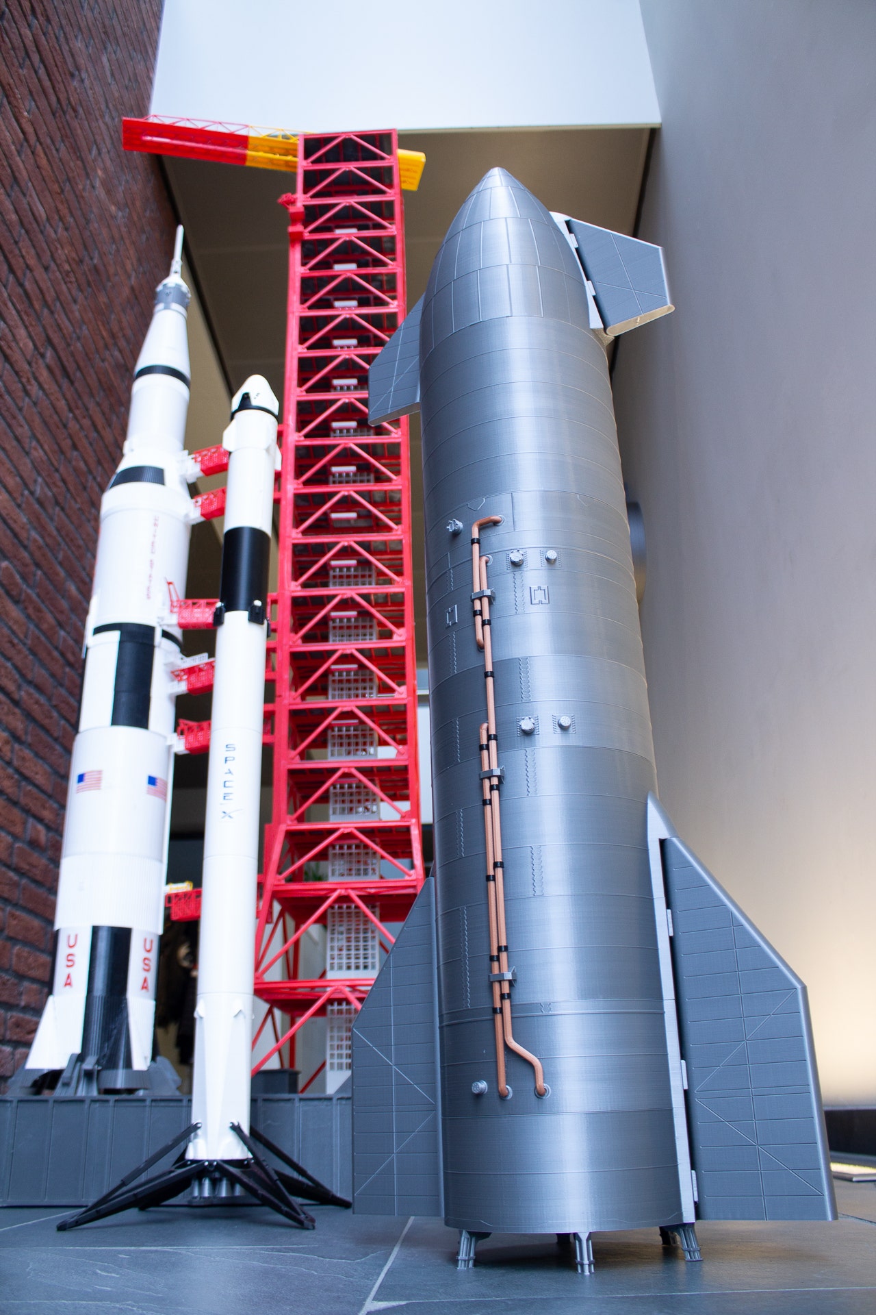 the SpaceX Starship! the SpaceX Starship!