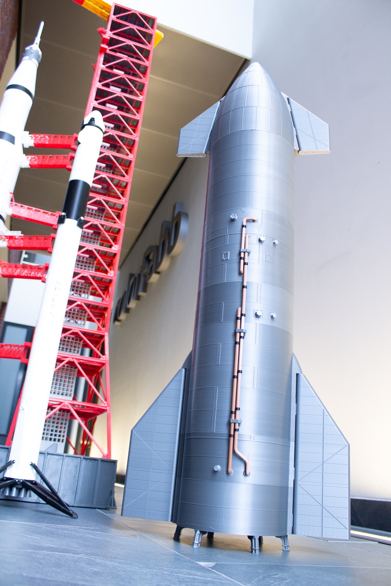 the SpaceX Starship! the SpaceX Starship!