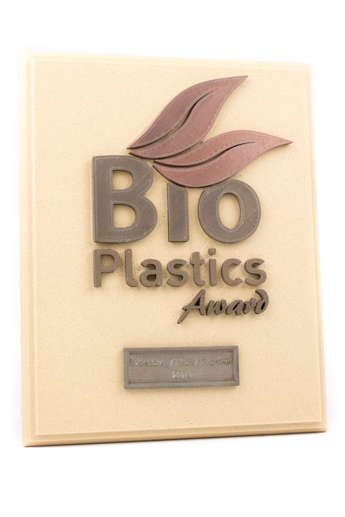 Bioplastics award bronzeFill Bioplastics award bronzeFill