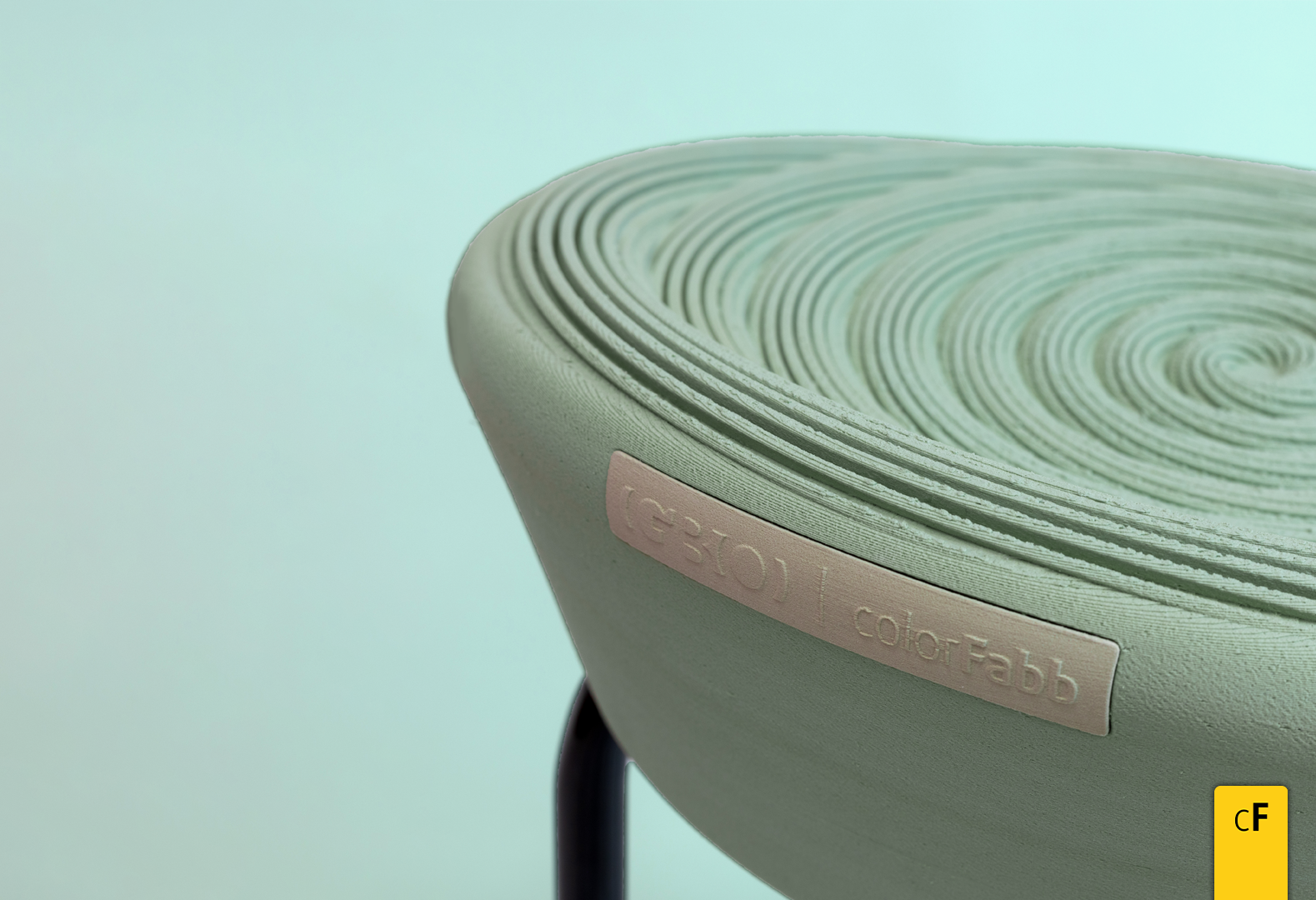 IKEA 'MARIUS' stool Printed with Vibers Pastel Green, woodFill and PLA Economy Light Gray IKEA 'MARIUS' stool Printed with Vibers Pastel Green, woodFill and PLA Economy Light Gray