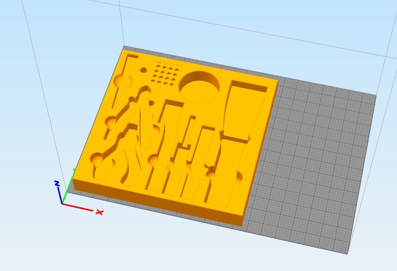 Tool inlays Tool inlays - 3D files - CAD